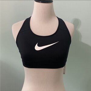NWT black Nike sports bra